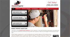 Desktop Screenshot of homeinspectorkansas.com